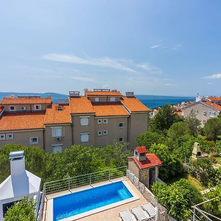 Bezaubernde Nur 500 Meter Zum Mit Meerblick, Privatpool, Grill, Waschmaschine Feriehus