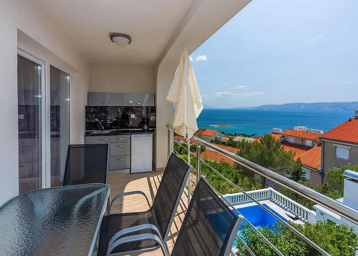 Bezaubernde Nur 500 Meter Zum Mit Meerblick, Privatpool, Grill, Waschmaschine Prázdninový dům